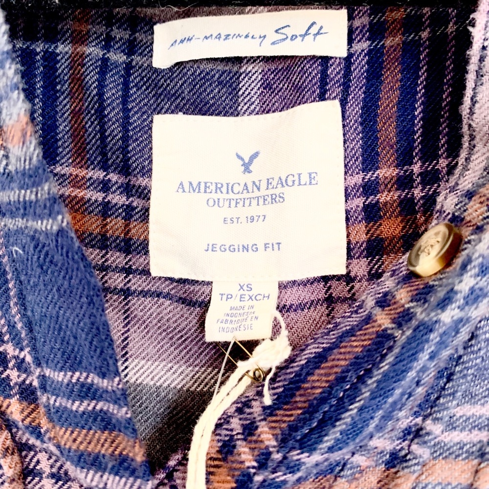 American Eagle Flannel (new!) - Picture 4 of 7